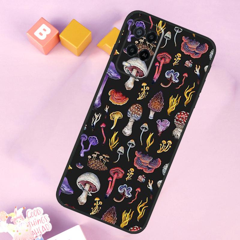 

Trippy Mushroom Case For Oppo A54 A74 A94 A40 A60 A80 A18 A38 A58 A78 A98 A96 A76 A16 A15 A17 A57 A5 A6 Pro OPPO A94 4G
