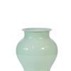 Jingdezhen Ice Crackle Ceramic Vase - Short, Wide Design for Silk Daisy Wedding Flowers
