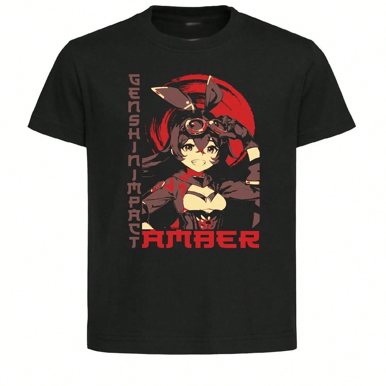 Black T-Shirt - Danmachi Propaganda - Hestia- Unisex Clothing S