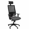 P&C-Office Chair with Headboard P&C B10CRPC Gray Dark Gray
