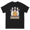 T-Shirt Sportiva Attività Sportiva Gioco Bowling