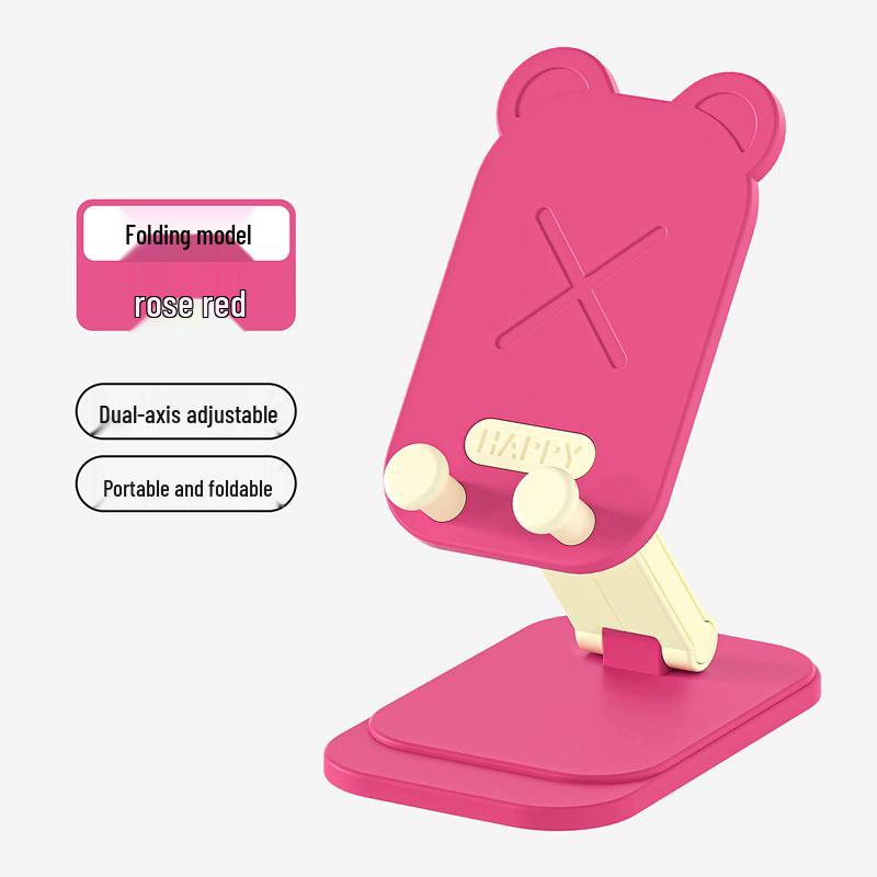 Cartoon Bear Foldable & Rotating Phone Stand