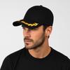 Brim Design Baseball Caps Wheat Ear Embroidery Sunscreen Hat Casual Hats  Outdoor Activities