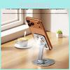 Metal Phone Stand With 360degree Rotation For Home Office And Travel Use