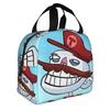 Mona Lisa Troll Face Quest Video Meme Game Comic Insulated Lunch Bag for Portable Funny Thermal Cooler Lunch Tote Office Work