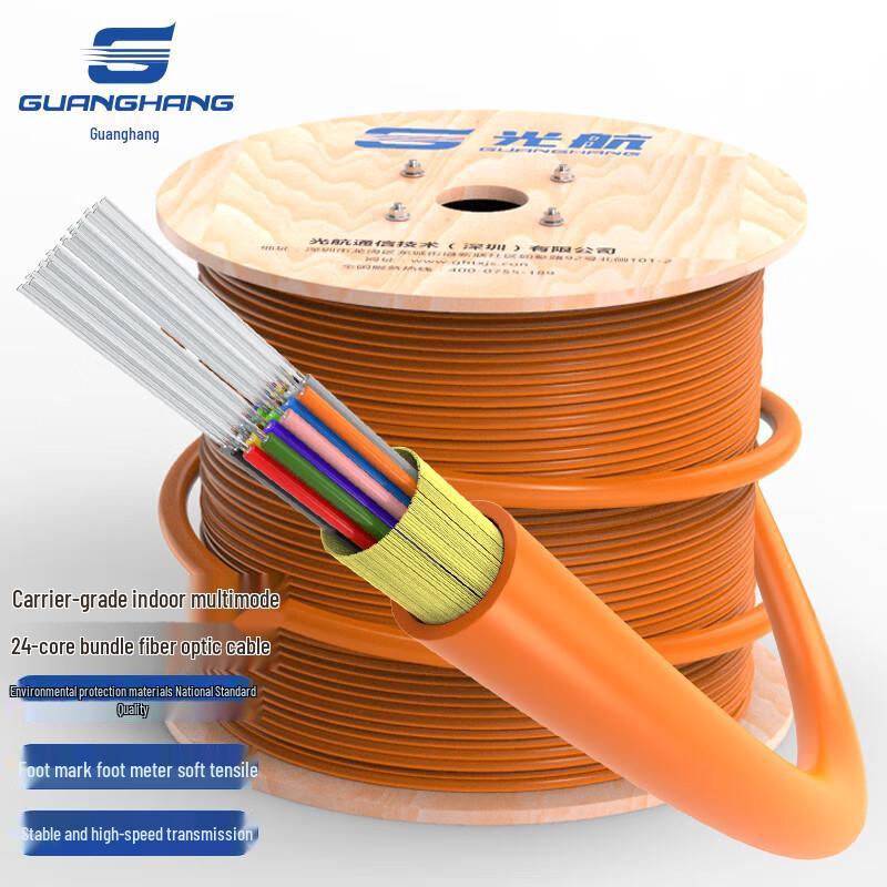 Guanghang Telecom-Grade Indoor Multimode LSZH Fiber Optic Cable