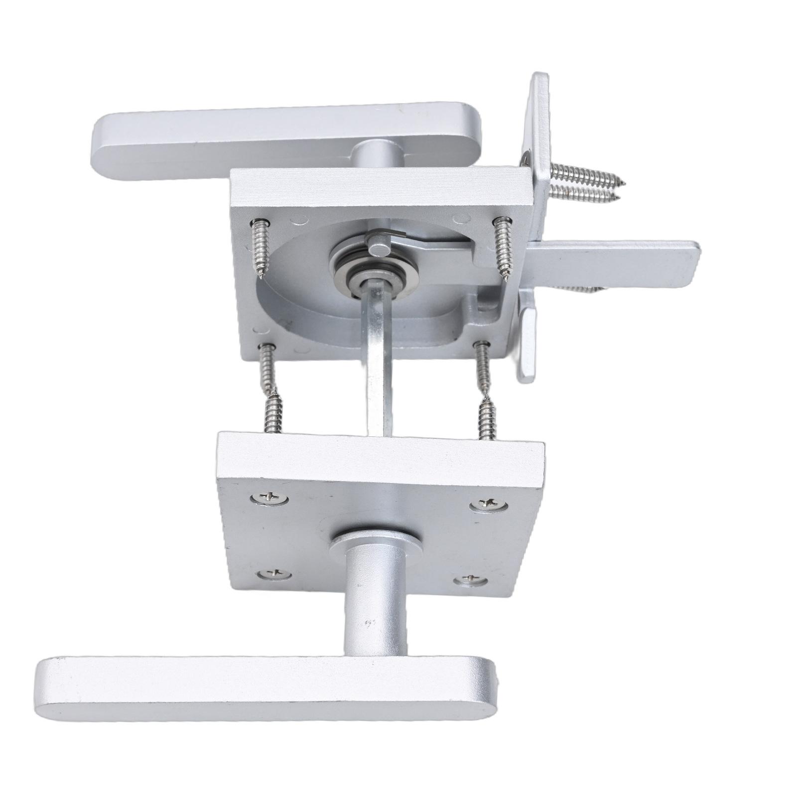 1pcs Wooden Fence Double Latch Side Gate Latch Swinging Door Latch Gate Hardware For Basement Xxxxxxxxxxxxxxxxxxxxxxxxxxxxxxxxxx nero