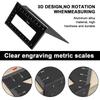 45 90 Degree Angle Ruler Multifunctional Marking Gauge Marking Gauge Carpenter Tool  Carpenter Work