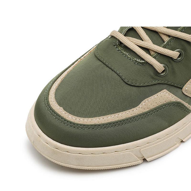 Spring Breathable Men's Low Top Shoes Skateboard Plate Shoes Canvas Shoes All-match Sports Casual Shoes
