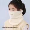 Children's Cartoon Neck Gaiter: Warm Fleece Scarf, Face Mask & Headband for Boys and Girls