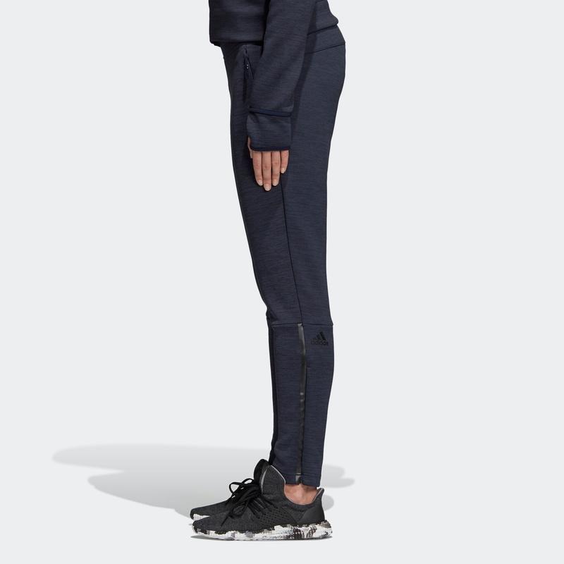 Adidas Sportliche lange Hose Damen Unterteile Blau CZ2831