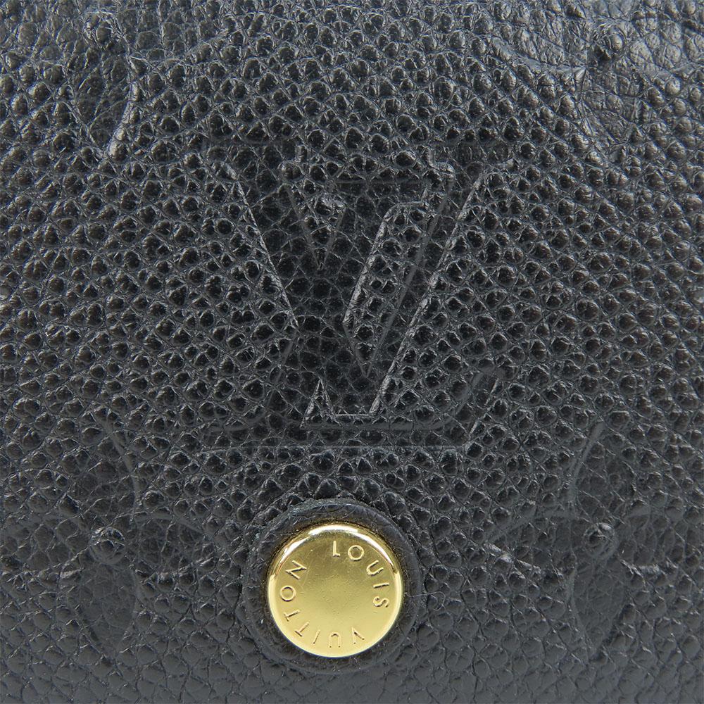 Used LOUIS VUITTON Card Case Unveil Cult M58456 Devisit Monogram Ann Platt Noir black Bifold Wallet