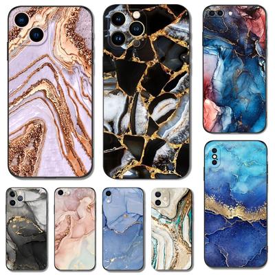 Marble Phone Case For iPhone Samsung Galaxy Redmi Xiaomi Oppo OnePlus Note S A 7 8 9 10 11 12 13 14 20 21 22 23 53 54 Pro Max Plus Ultra TPU Soft