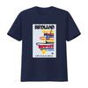 Birdland 1949 Poster Theater Vogel Baumwoll T-Shirt Jazz Musik Live Coltrane Design New York Inspiriert Retro Stil Vintage Gewaschen