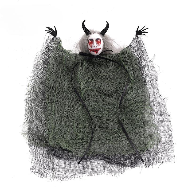Festival Atmosphere Prop Halloween Fun Evil Ghost Figurine Pendants Home Decor Creative Decoration for Haunted Houses At Parties