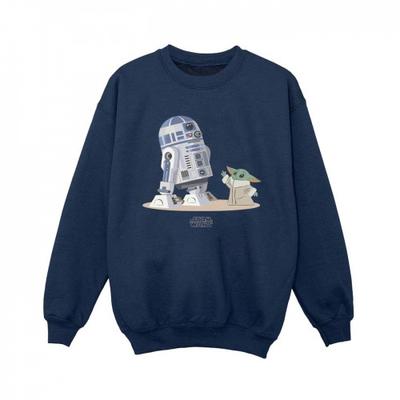 Boys The Mandalorian R2D2 And Grogu Sweatshirt