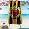 Manchester Crest Blanket Camping Trip Suitable For All Seasons Gift Digital Printing Sheet