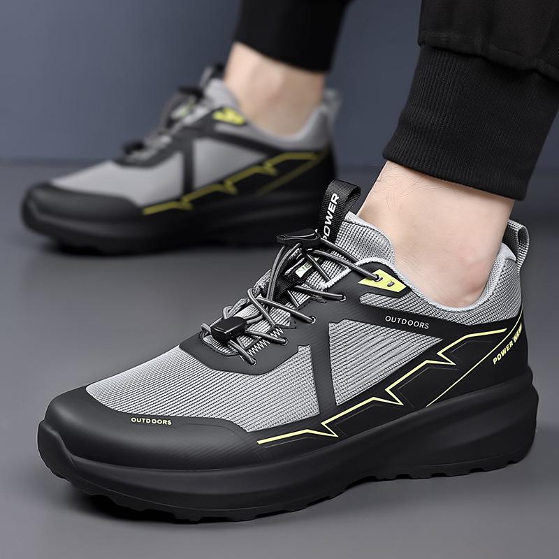 Soft Sole Breathable Men's Hiking & Mountaineering Shoes - Summer 2025 Thick Sole Casual Outdoor Sports Footwear