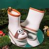Children's Rain Boots Boys Girls New Kindergarten Baby Water Shoes Waterproof Non-Slip Outdoor Wear Toddler Rain Boots
