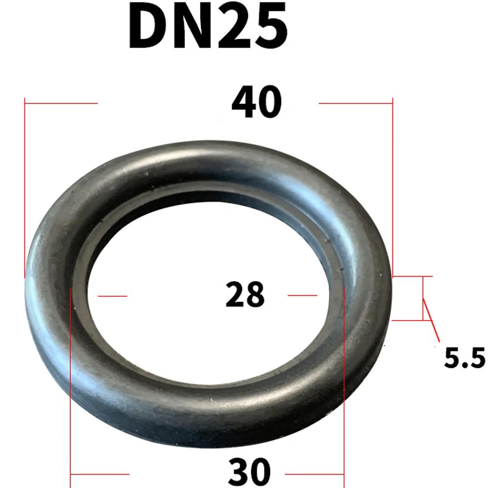 DN10/15/20/25/32/40/50-150 FKM Sealing Gasket Stirp For DIN Standard Weld Union Sanitary Homebrew