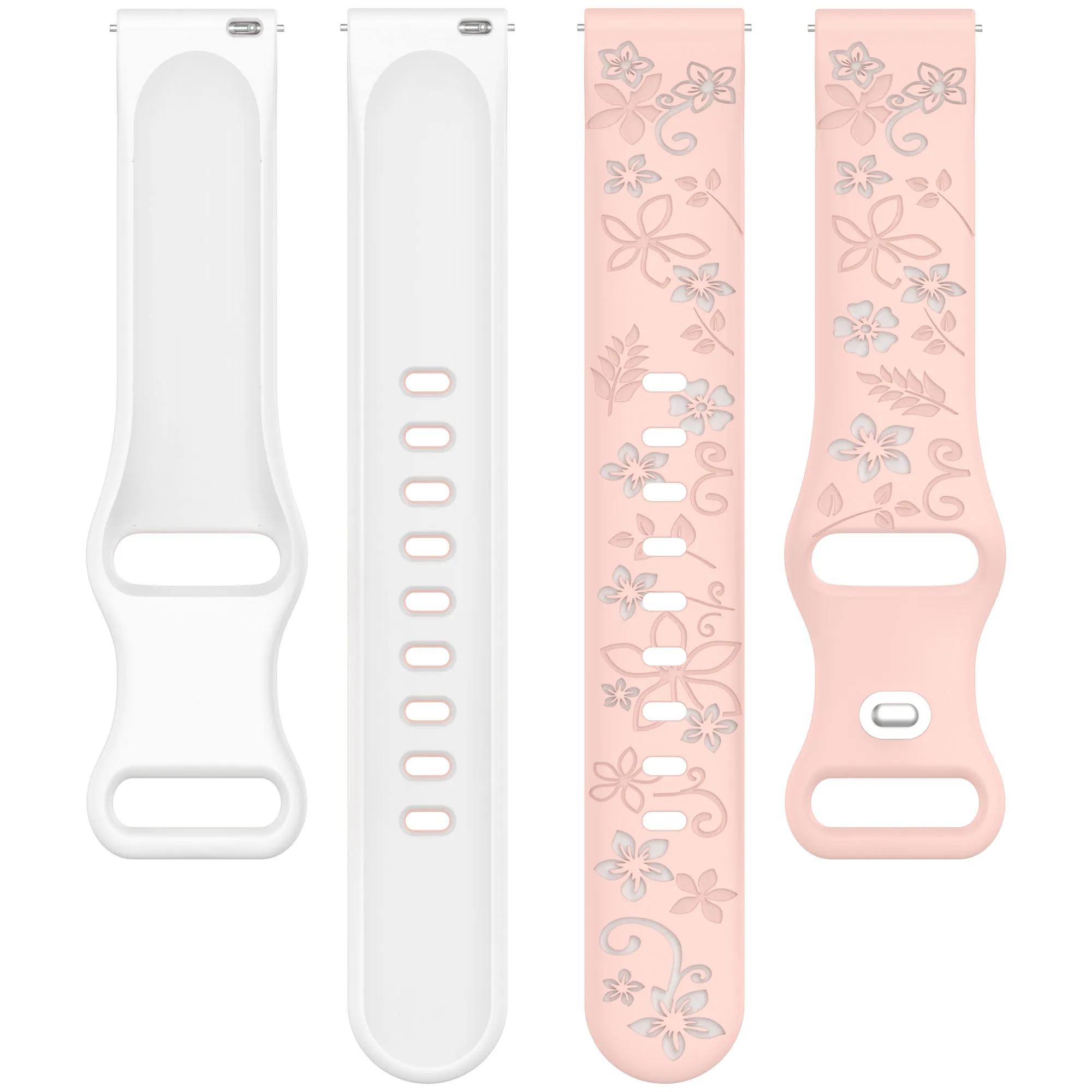 18mm Silicone Watch Band For Huawei Watch GT 5/GT 4 41mm Smartwatch Strap Belt For Huawei GT5 Pro 42mm Bracelet Wristband Correa 18mm width