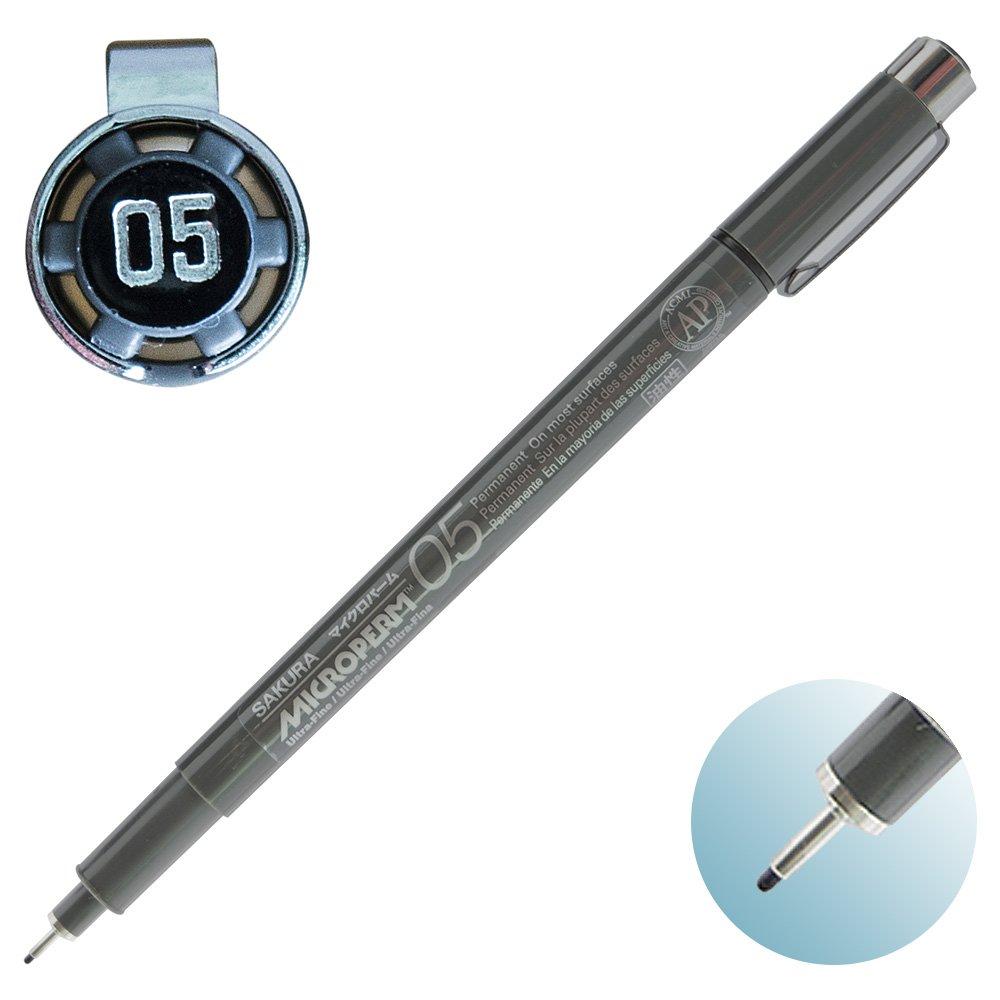 Sakura Micro Palm 05 10 Pens Cray-Pas Oil-Based Pen, EOK05#49-10P, Black,