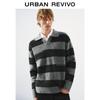 UR Men's Color-Block Stripe Polo Knit Sweater