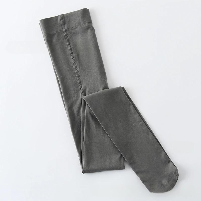 130Kg Bas Épais Mode Printemps Automne Collants Velours Collants Femme Grande Taille L50-90KG gray