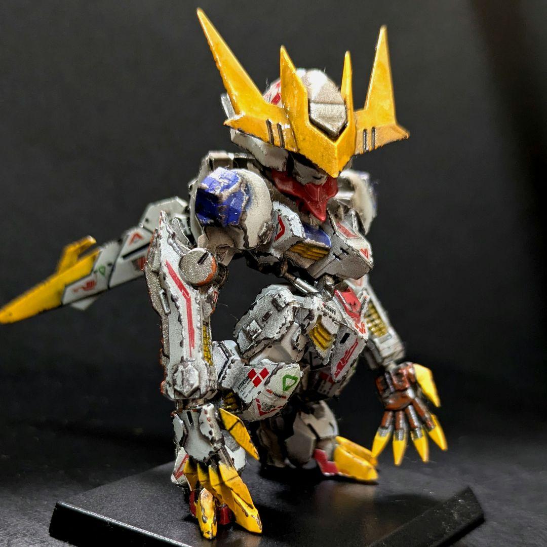 

[USED] Gundam Converge Gundam Barbatos Lupus Rex figure weathering