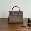 Carlos Echtes Togoleder Klassische Retro Echtleder Tasche High-End Gefühl Einzelne Lederhandtasche Clutch Bag Damen