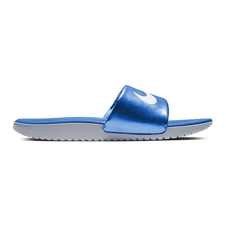 Nike Kawa Slide BG Kids Sneakers Blue Hyper-Cobalt White 819352-400