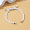 Stylish DIY Bracelet Base DIY Cord Bracelet Suitable for Bead Insertion and Customization for Trendy Handmade Jewelry