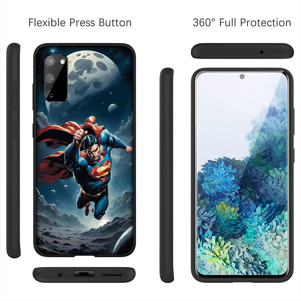 for Samsung Galaxy S25 S24 S23 S22 Ultra FE Plus A17 A37 A57 A56 A55 A06 A16 A15 A36 A26 A35 A05 A25 A54 Phone Case Comics Super Hero Supermans Man