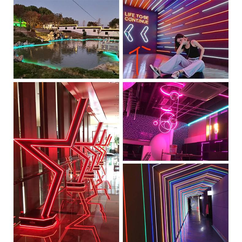 Waterproof LED Neon Flex Light Strip for Outdoor Luminous Lettering and Atmospheric Design
