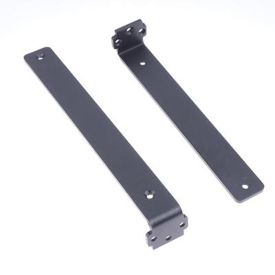 1 Set Staffe Invisibili a L Spessore 5 mm Staffe per Mensole Galleggianti Robuste in Ghisa per Supporto Mensole da Cucina