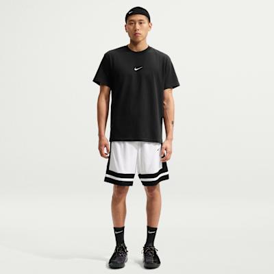 Nike Basketball Jerseys Men's Black Crew Neck Moderate