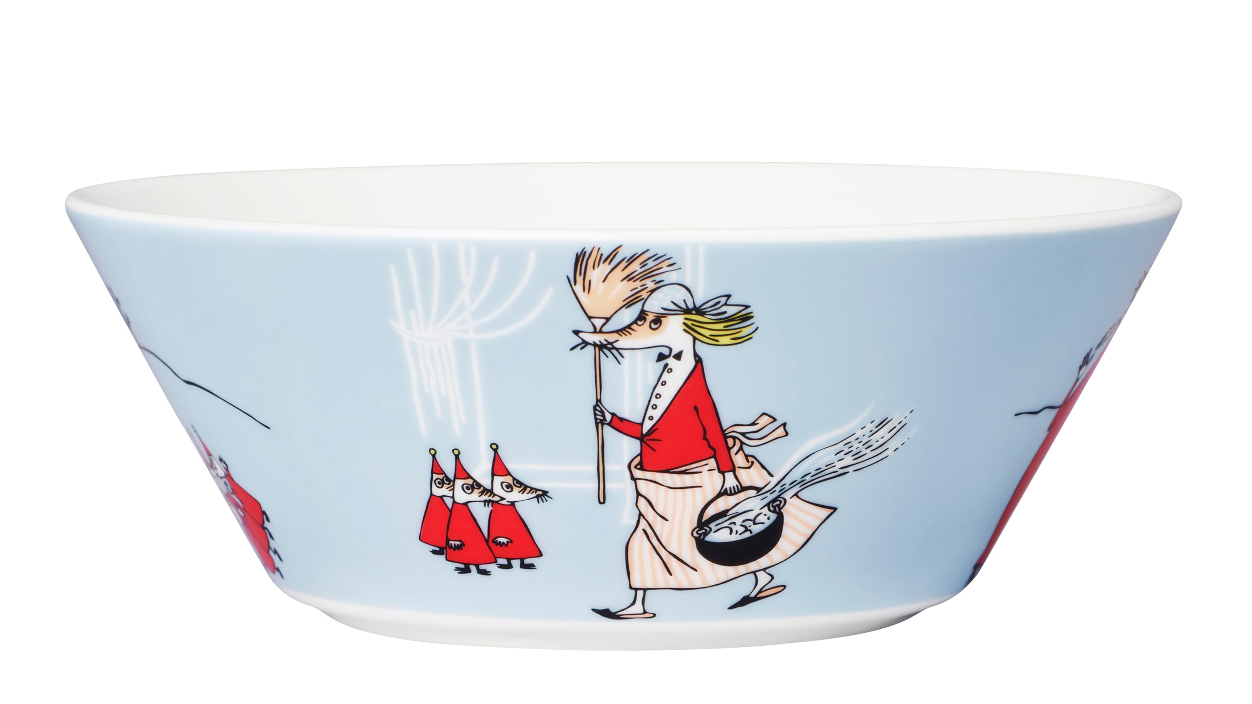 

[Officially Imported] Moomin by Arabia 15cm Classic Fillyjonk Bowl, Gray, 1057217