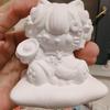 KT Popular Wealth-Attracting 3D Aromatherapy Plaster Doll DIY Coloring Ornaments