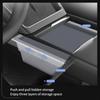 for Tesla Model Y Juniper/Model Y L 2025 2026 Car Storage Box Accessories Center Console Armrest Double-layer Storage Organizer