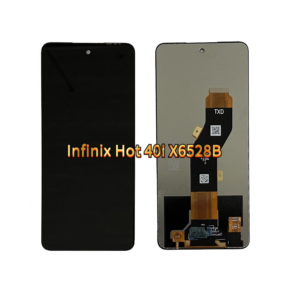 

LCD Screen and Digitizer Full Assembly for Infinix Hot 40i X6528B