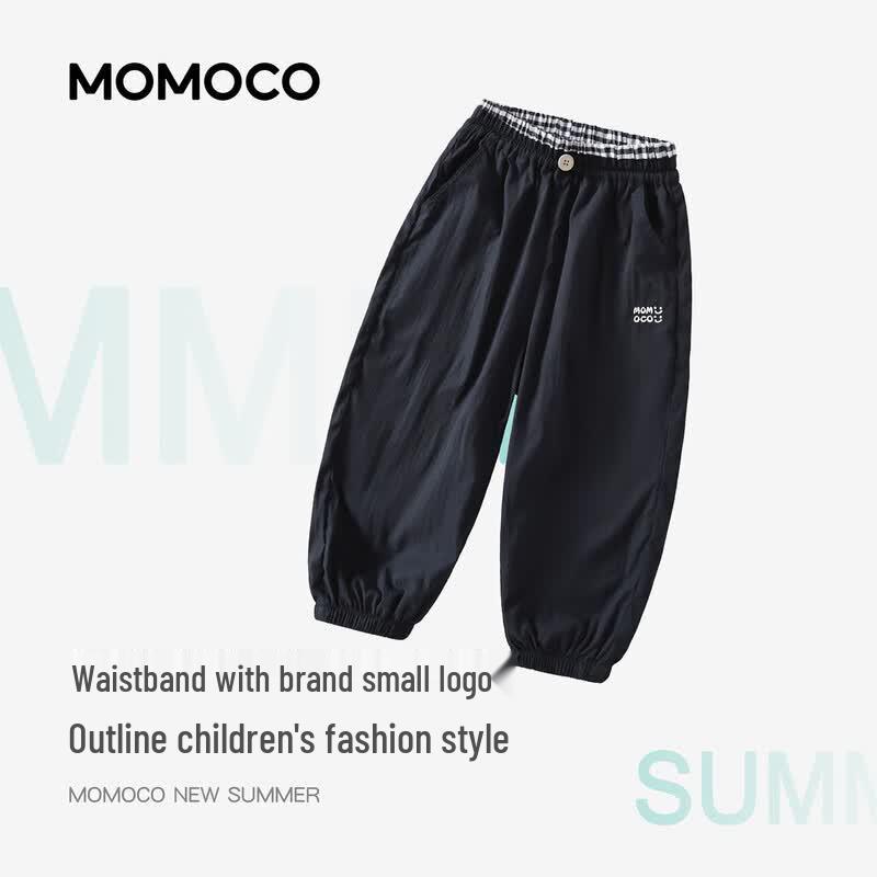 MOMOCO Boys' Fashion Casual Cropped Pants