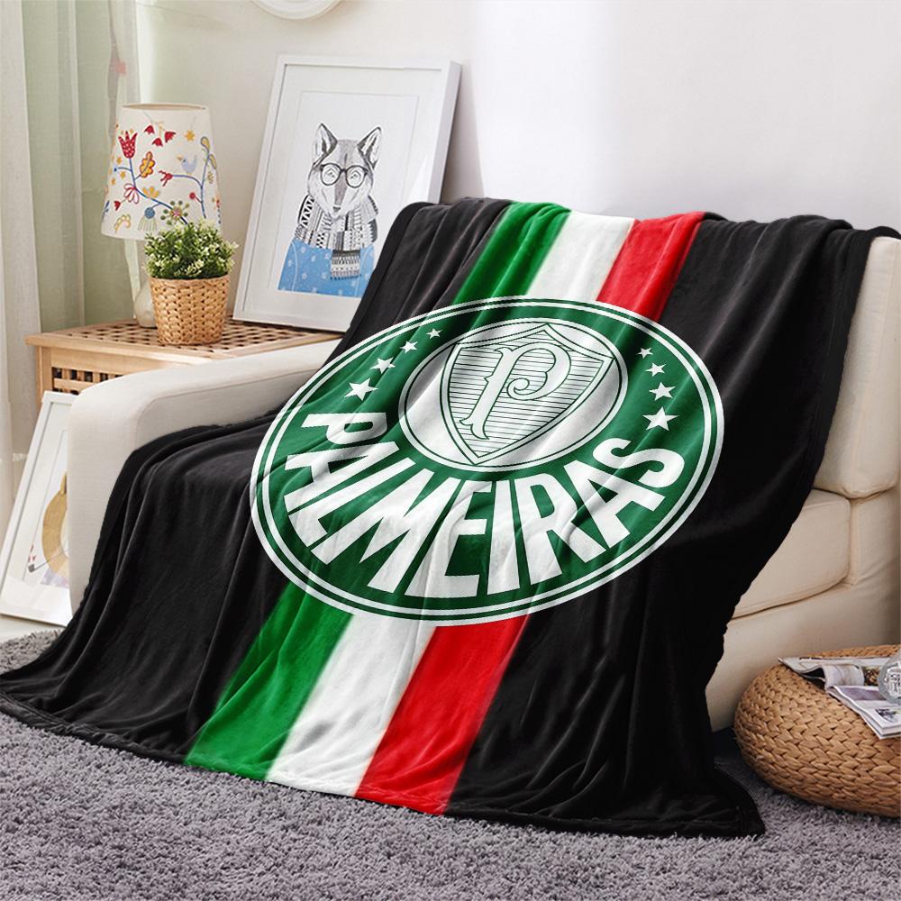 SE Palmeiras2 Flannel Blanket, High quality Comfortable for All Seasons, Home Decor, Warmth and Comfort
