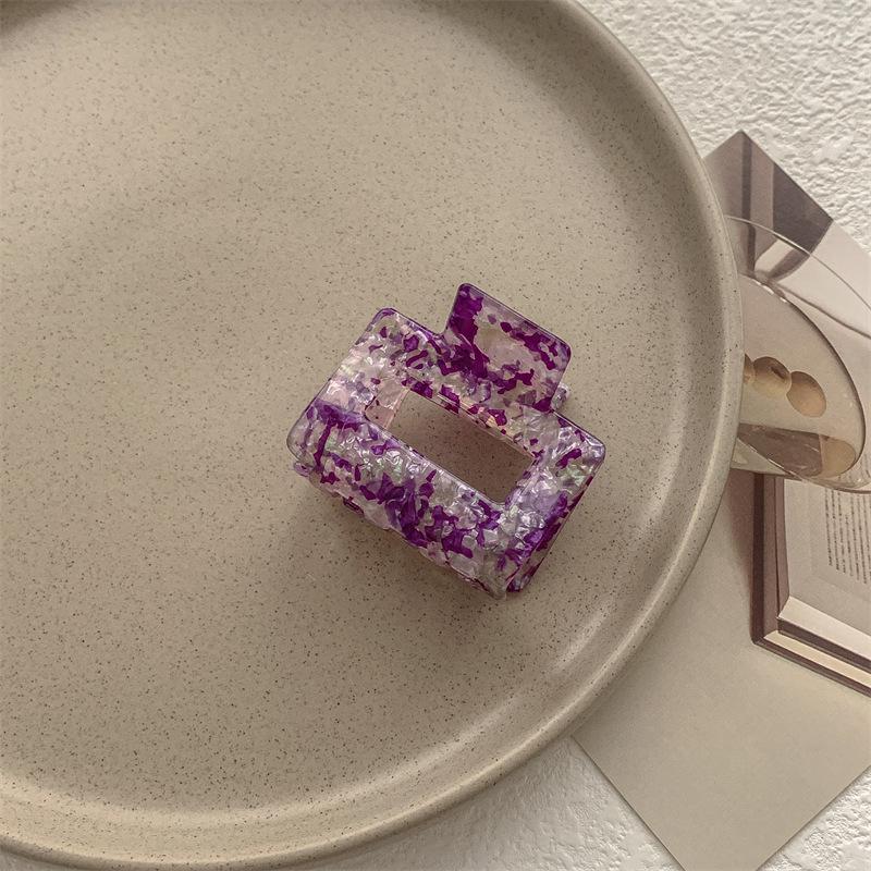 Korean Imitation Acetate High-End Shark Hair Clip - Elegant Hair Accessory for Stylish Looks