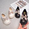 Girls' Small Leather Shoes Spring and Autumn Soft-soled Single Shoes Girls Bow Style Western Style Princess Shoes Children's Shoes