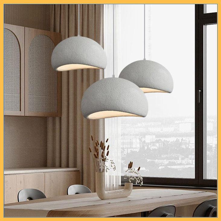 Japanese Cream Style Chandelier for Duplex Lofts, Restaurants, Bars, and Homestays