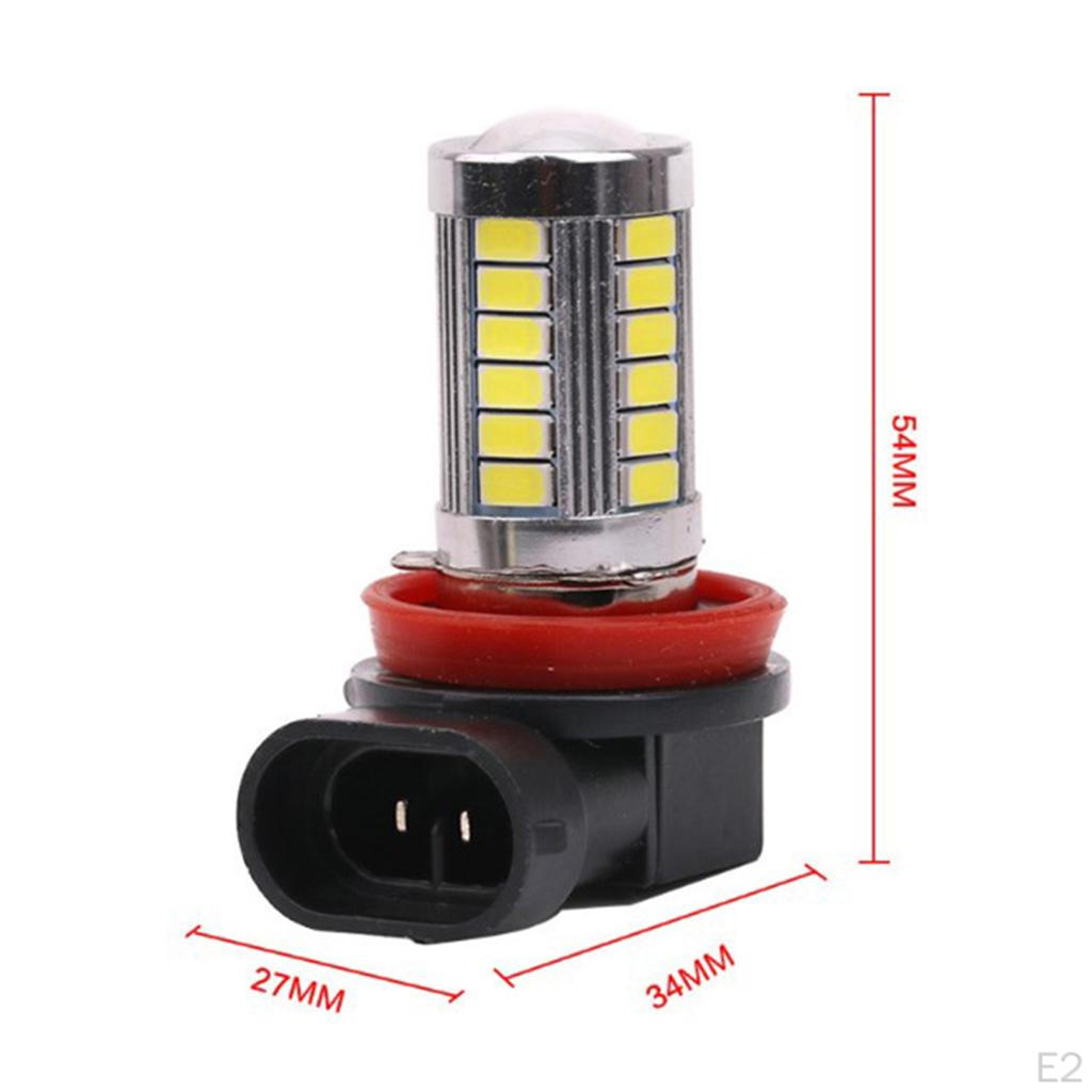 2Pcs 6000K 21 LED Fog Driving Light Bulbs