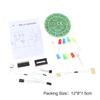 Colorful Voice Controlled Rotating Led Light Kit Voice Controlled Electronic Production Diy Kit Diy Production Parts