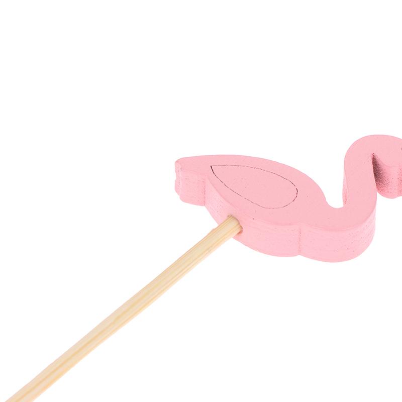 100Pcs Mix Fruit Bamboo Pick Buffet Cactus Leaves Cupcake Fruit Fork Salad Stick