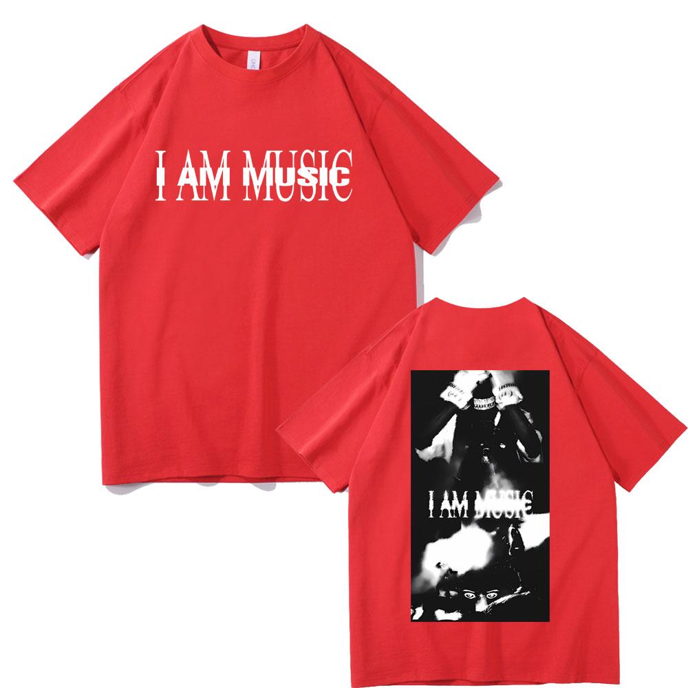 Rapper Playboi Carti Soy Música Nuevo Álbum Camiseta con Estampado a Doble Cara para Hombre Merch Opium Camiseta Unisex para Mujer Hip Hop Camisetas Vintage