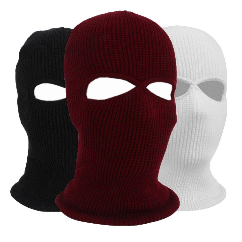 Fashion Women Men Motorbike Full Face Ski Hat Hat Balaclava Hood Winter Knit Cap